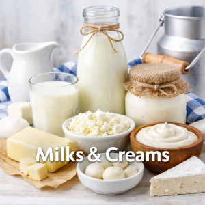 Milks & Creams